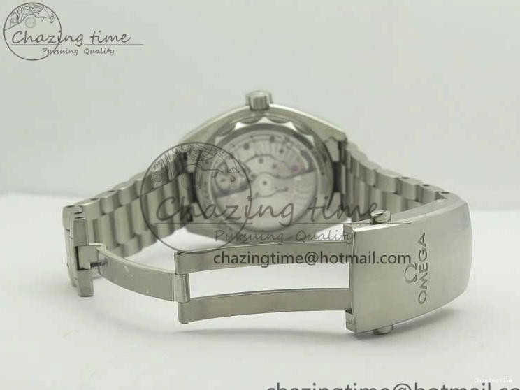 0420 Planet Ocean 43.5mm SS VSF 1:1 Best Edition Black Orange Bezel Black Dial on SS Bracelet A8900 Super Clone Breathable 8003